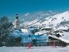 Arriv�e piste du Chamois