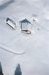 Arriv�e skieurs au chalet d'alpage