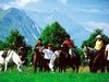 Balade &agrave; cheval - Les M&eacute;nuires et Saint-Martin de Belleville