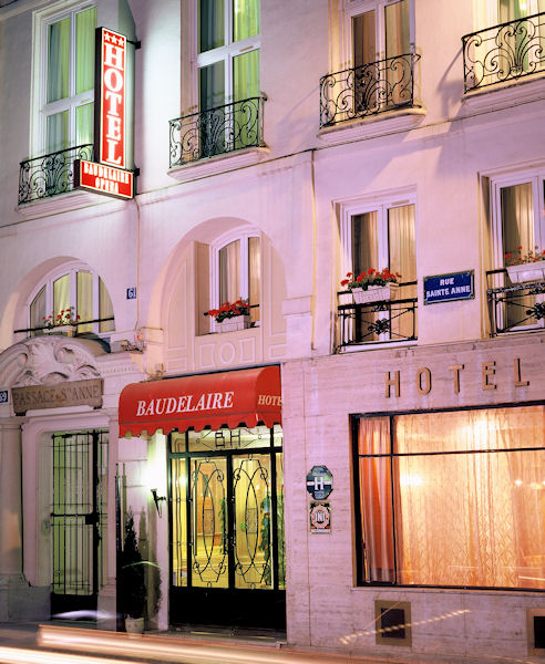 un charmant hotel situé en plein coeur de Paris