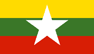 Drapeau Birmanie Myanmar