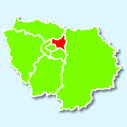 Map Seine Saint-Denis