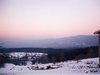 Paysage d'hiver au lever du jour - La Chaise-Dieu