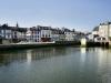 Le pont de Rohan vu de l'aval de l'&Eacute;lorn