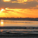 Un coucher de soleil en Baie