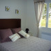 vue chambre un lit