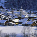 Le village en hiver - Ar&ecirc;ches Beaufort - &copy; C. Tatin