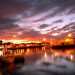 Coucher de soleil sur le port - Les Sables d'Olonne - &copy; Aurelien Forest