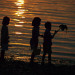Enfants sur la plage de Carantec - Bretagne - &copy; Franck Iren & Christine Pinheira