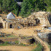 Chantier m&eacute;di&eacute;val de Gu&eacute;delon - &copy; F. Folcher