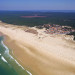 Vue a&eacute;rienne de Carcans-plage