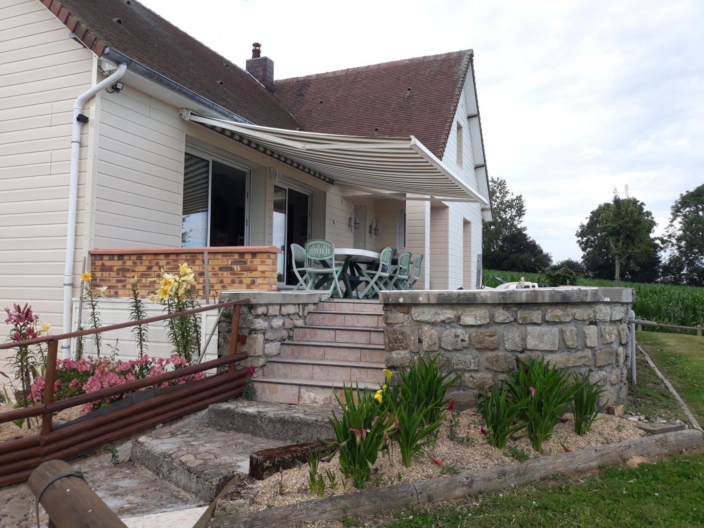 Bed & Breakfast Normandie, plages du débarquement, kamers Méautis