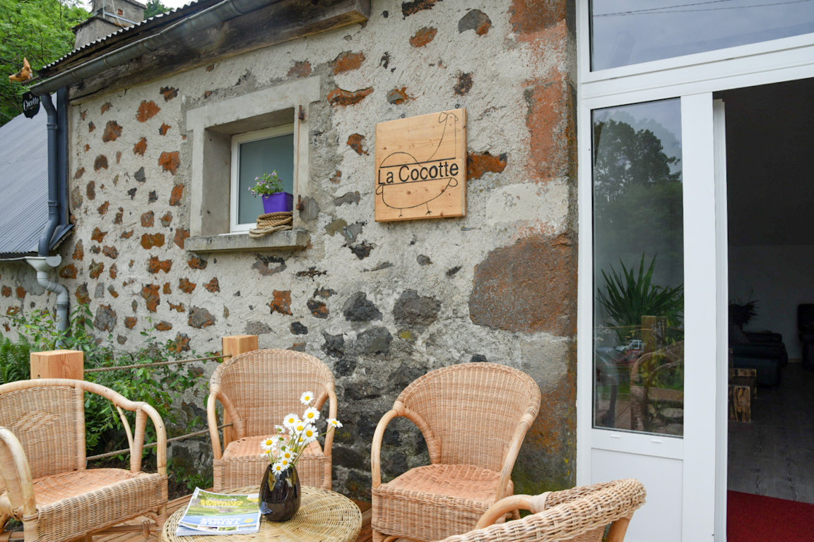 Gîte de la Cocotte rural écoresponsable, rural gîte Marchastel, Cantal