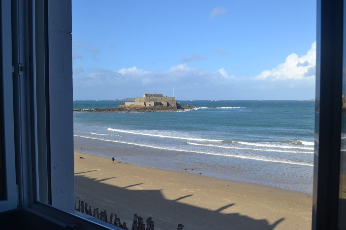 Appartement T2, belle vue sur mer, SaintMalo, appartement SaintMalo