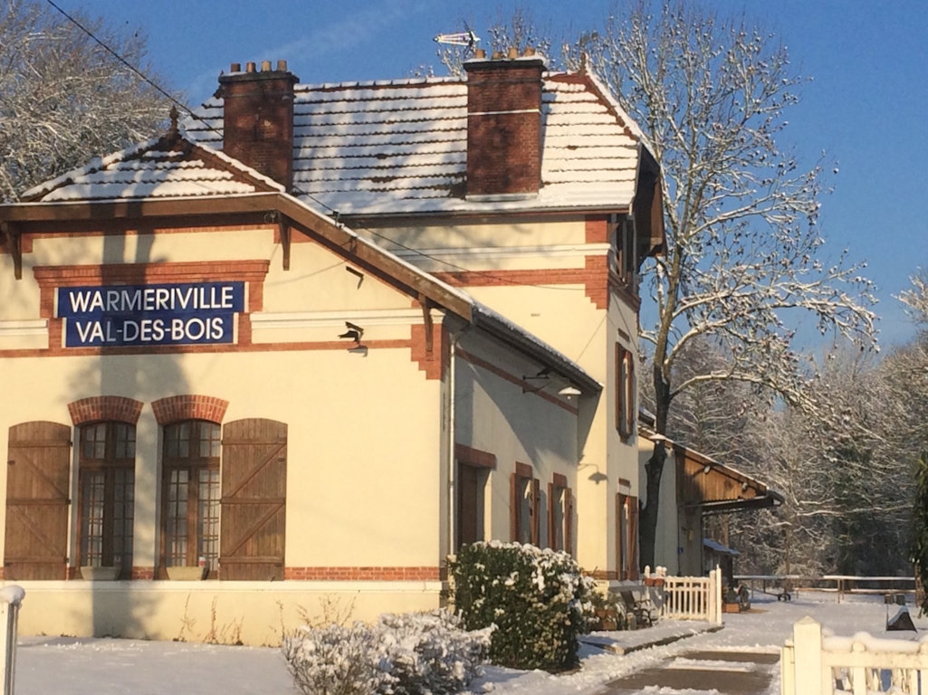 Gîte de l'Ancienne Gare du Val des Bois Warmeriville, Champagne