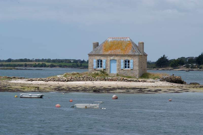 Maison vue sur mer à 1 km de la plage Sainte Barbe Plouharnel, maison Plouharnel, Presqu'île de
