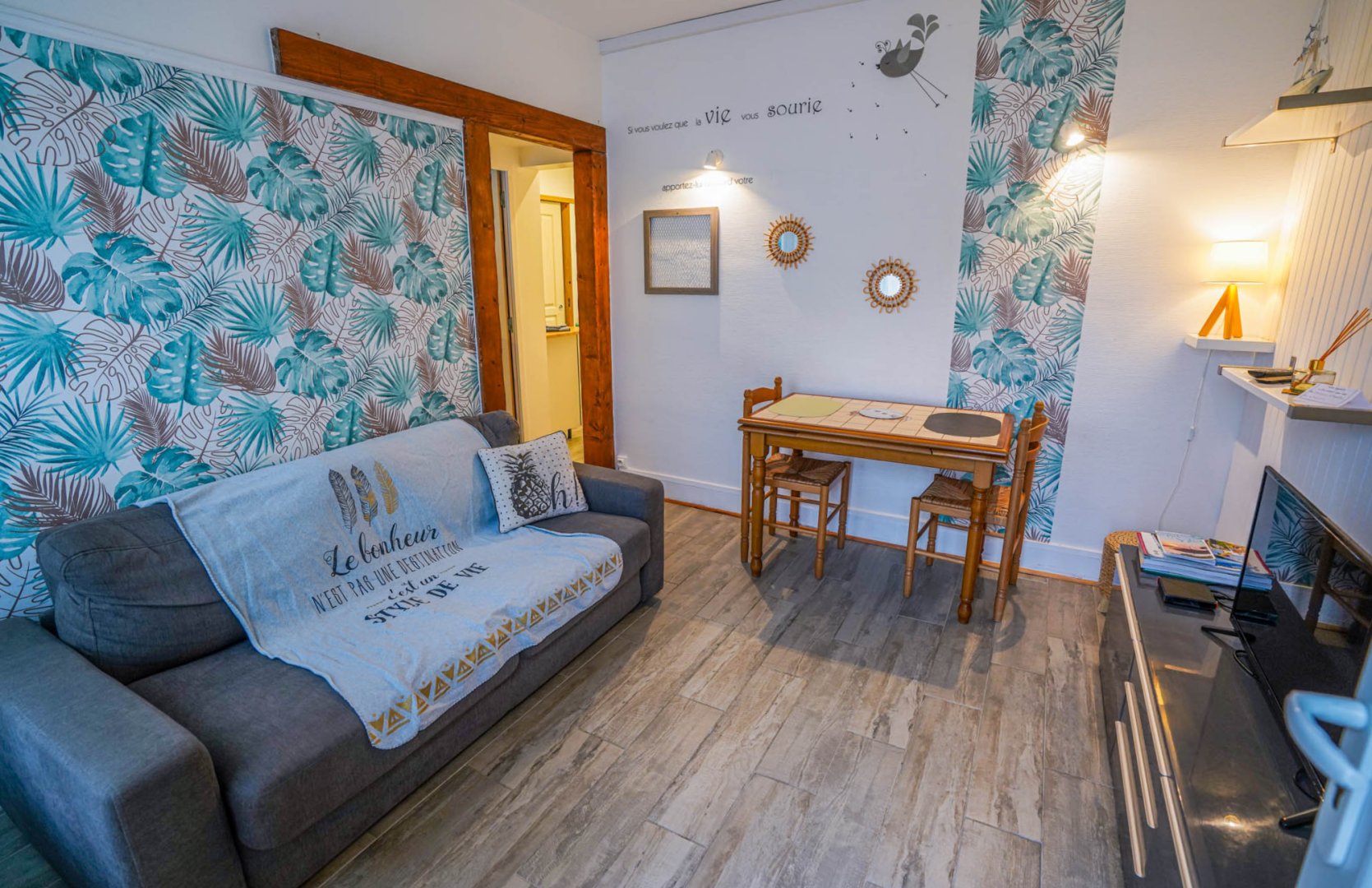 Appartement La Digue, rdc, apartment Ault, Baie de Somme, Tréport