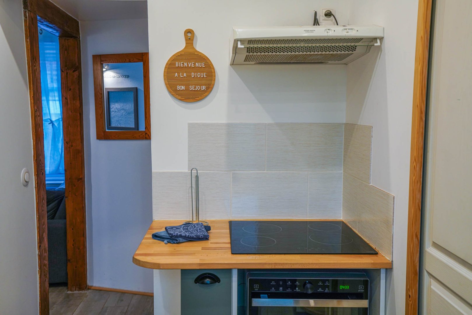 Appartement La Digue, rdc, apartment Ault, Baie de Somme, Tréport