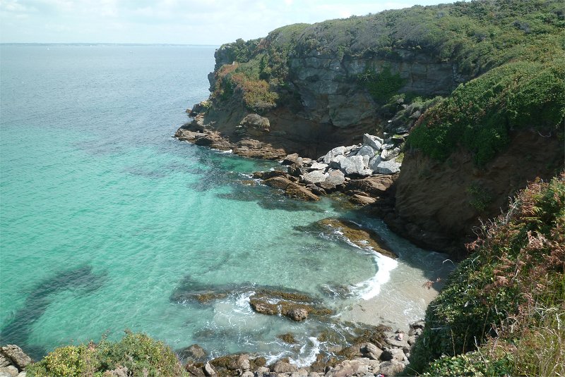 Crique De Poulziorec Île Groix