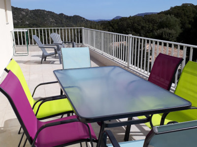 T3 Vue Maquis Rochers Proche Des Plages Appartement à