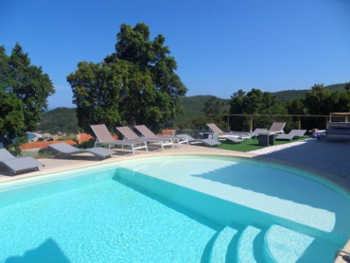 Villa Piscine Privée Vue Mer Plage à Pieds Villa Favone